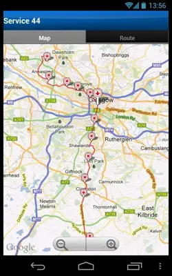 Traveline Scotland android App screenshot 4